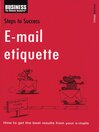 E-mail Etiquette
